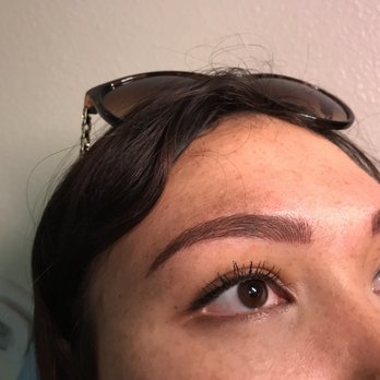 iBeauty - mind you, I have no makeup on and I also don't have eyebrows so this is amazing - Eyebrow Services Near Me - Temecula, California