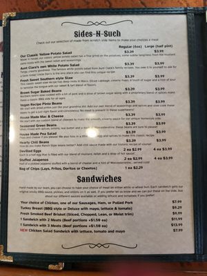 Menu photo 2 Uncle Dan's BBQ & Ribhouse Waco, TX