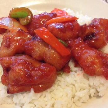 Long Life Vegi House - Sweet and sour "chicken" - Chinese Near Me - Berkeley, California Long Life Vegi House - Sweet and sour "chicken" - Chinese Near Me - Berkeley, California