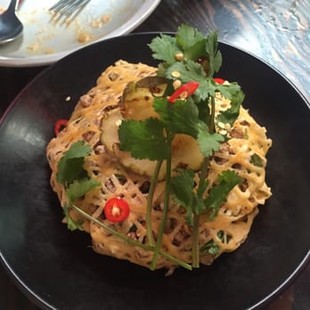 Magic Mountain Saloon - Pineapple pork egg net salad - Cocktail Bars Near Me - Melbourne, VIC