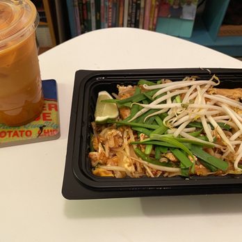 Terra Thai - Chicken Pad Thai and Thai iced tea - Thai Near Me - New York, New York Terra Thai - Chicken Pad Thai and Thai iced tea - Thai Near Me - New York, New York