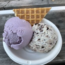 Wildberry lavender, Cookies in Cream, Buttercrisp Waffle Wedge Wildberry lavender, Cookies in Cream, Buttercrisp Waffle Wedge