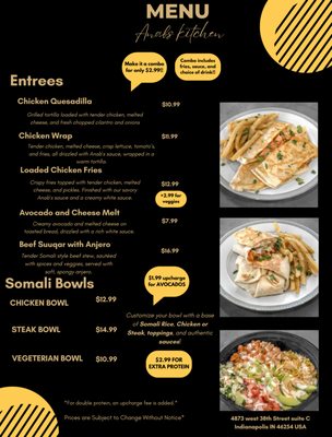 Menu photo 5 Anab's Kitchen Indianapolis, IN