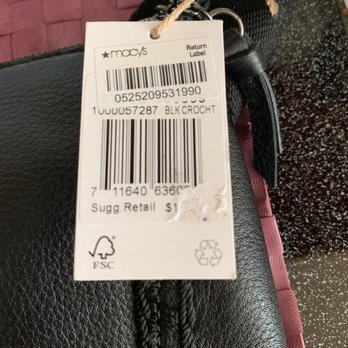 Macy's - Macys Tag and pretty crochet design. - Department Stores Near Me - Carlsbad, California