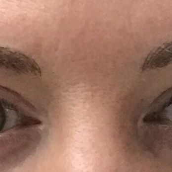 Microblading Artistry Premier Studio - Right after procedure. - Permanent Makeup Near Me - Sugar Hill, Georgia