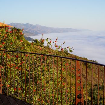 Post Ranch Inn - View from Upper Coast Room - Hotels Near Me - Big Sur, California