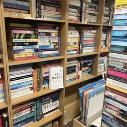 Dungeon Bookshop - Popular fiction section