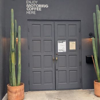 Motoring Coffee - entrance - Coffee & Tea Near Me - Los Angeles, California Motoring Coffee - entrance - Coffee & Tea Near Me - Los Angeles, California