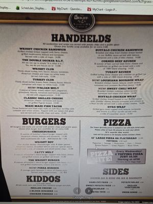Menu photo 1 The Wright Place Willoughby Hills, OH Menu photo 1 The Wright Place Willoughby Hills, OH