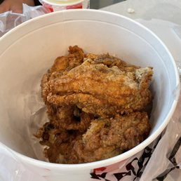KFC - The Chicken was not crispy, but soggy. You can tell the difference between fresh and pre made and this was definitely pre made. - chicken wings and fried chicken, bbq chicken, chicken, fried chicken wings, fried chicken, poultry, bbq wings, food, chicken wings - Fast Food Near Me - Branson, Missouri