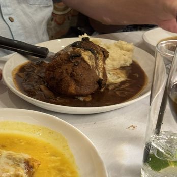 Mannino's Restaurant and Lounge - Their signature stuffed veal chop - Italian Near Me - Oakdale, New York Mannino's Restaurant and Lounge - Their signature stuffed veal chop - Italian Near Me - Oakdale, New York