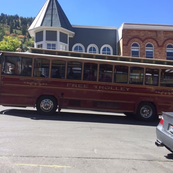Park City Transit - The free trolley that takes you up and down Main Street, just a small part of Park City Transit - Public Transportation Near Me - Park City, Utah