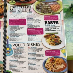 Mi Jefe Restaurante Mexicano - Menu