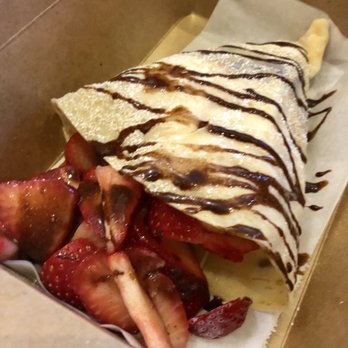 CAFFE:iN - Strawberry Crepe - Coffee & Tea Near Me - Union City, California
