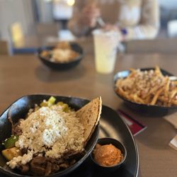 Kairos Mediterranean - Kids Rice Bowl and Feta Fries