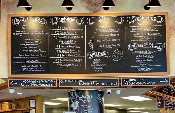 Menu photo 6 Dog Lane Cafe Storrs, CT