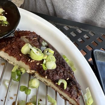 Umi Sushi & Sake - Chicken Katsu cooked in old oil - Sushi Bars Near Me - Paso Robles, California