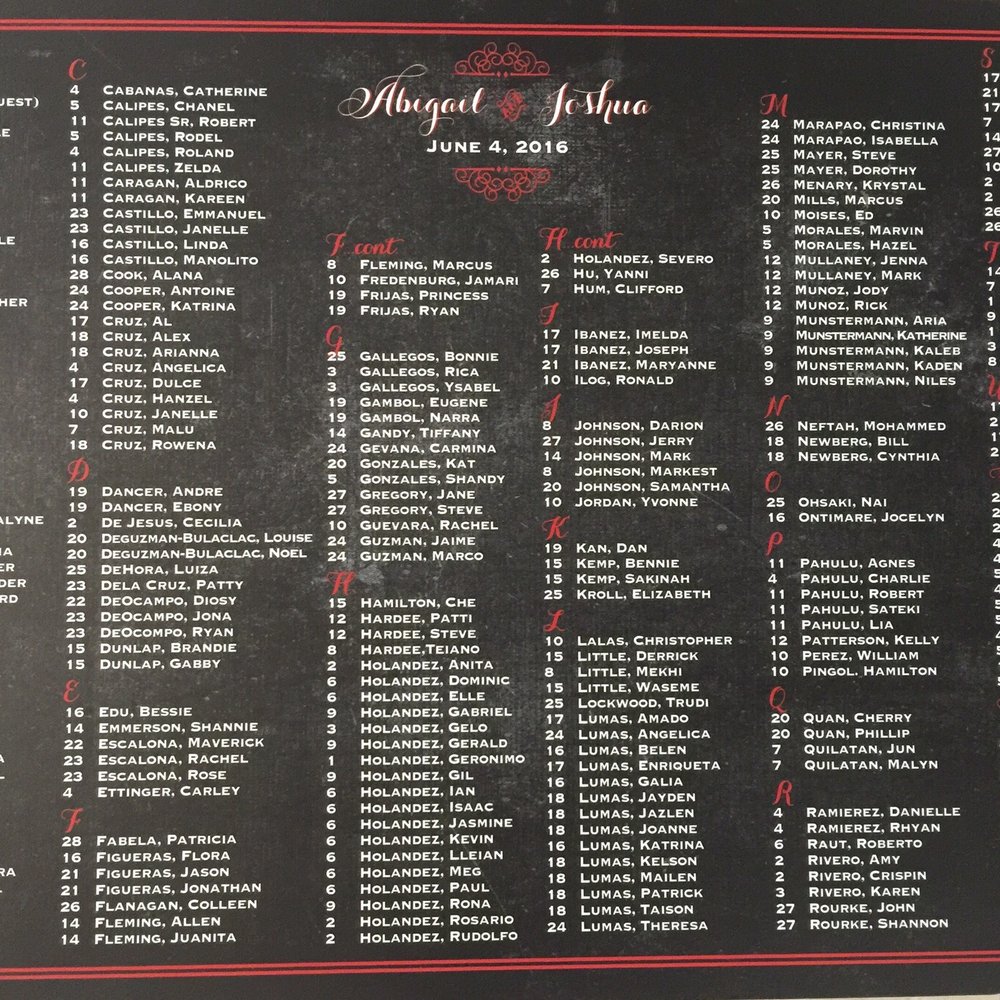 Punky's Design - Our Seating Chart - Graphic Design Near Me - Benicia, California Punky's Design - Our Seating Chart - Graphic Design Near Me - Benicia, California