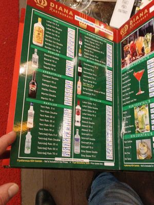Menu photo 5 Diana Restaurant & Pub Istanbul, 34