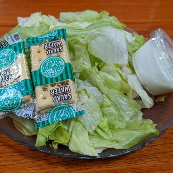 Frontier Cafe - Side salad with blue cheese dressing. - American Near Me - Grinnell, Iowa