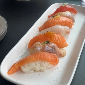 Bamboo Sushi - Sushi set / 7 pieces - Sushi Bars Near Me - San Ramon, California Bamboo Sushi - Sushi set / 7 pieces - Sushi Bars Near Me - San Ramon, California