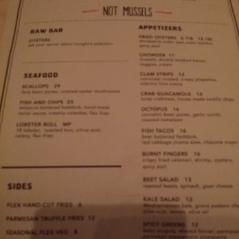 Flex Mussels - Seafood Near Me - New York, New York