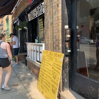 The Daily Bird - a woman walking down the sidewalk - Coffee & Tea Near Me - Milwaukee, Wisconsin The Daily Bird - a woman walking down the sidewalk - Coffee & Tea Near Me - Milwaukee, Wisconsin