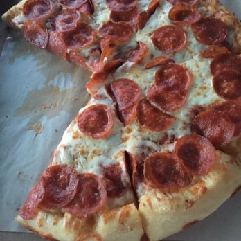 Little Caesars Pizza - Sorry was hungry. Tried making it home. I wanted to take a pic of the whole pie. - Pizza Near Me - Bedford, Virginia Little Caesars Pizza - Sorry was hungry. Tried making it home. I wanted to take a pic of the whole pie. - Pizza Near Me - Bedford, Virginia