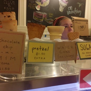 Ample Hills Creamery - Some of the flavors of ice cream cones - Ice Cream & Frozen Yogurt Near Me - Brooklyn, New York