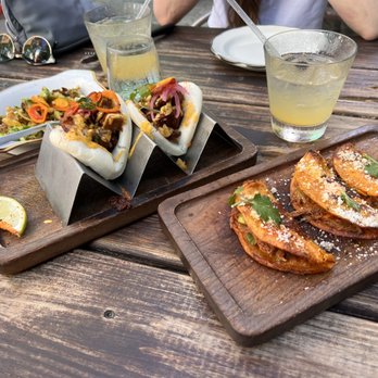 Doce Provisions - Crispy Brussels, Lechon Asado Buns, birria tacos, white sangrias with passionfruit - New American Near Me - Miami, Florida Doce Provisions - Crispy Brussels, Lechon Asado Buns, birria tacos, white sangrias with passionfruit - New American Near Me - Miami, Florida