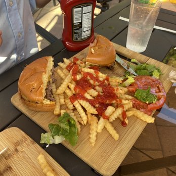 Drews Brews And Grille - Cheese Burger - New American Near Me - Melbourne, Florida Drews Brews And Grille - Cheese Burger - New American Near Me - Melbourne, Florida