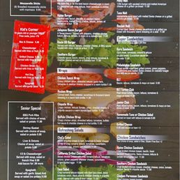 Friendship House Dinner Menu (front) Friendship House Dinner Menu (front)