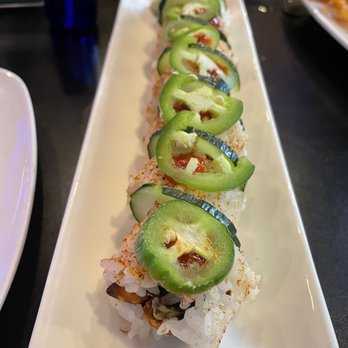Blue Mango - Dynamite Roll - Vegetarian Near Me - San Jose, California Blue Mango - Dynamite Roll - Vegetarian Near Me - San Jose, California