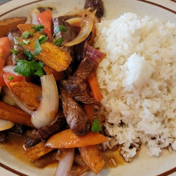 Estampas Peruanas Restaurant - Lomo saltado - Peruvian Near Me - Redwood City, California Estampas Peruanas Restaurant - Lomo saltado - Peruvian Near Me - Redwood City, California