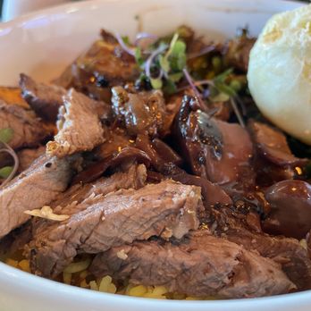 Aubergine Kitchen - Tri-tip Madeira Bowl (GF) - Mediterranean Near Me - Lehi, Utah