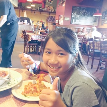 Frugatti's - My little girl enjoying her lasagna. - Italian Near Me - Bakersfield, California