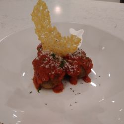 Robella Haynie's Catering - Meatballs and parm crisp