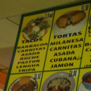 Carniceria La Despensa Latina - Pardon of the blurry picture of the Menu Upclose from La Despensa Latina October 4th 2013 - Mexican Near Me - Denver, Colorado Carniceria La Despensa Latina - Pardon of the blurry picture of the Menu Upclose from La Despensa Latina October 4th 2013 - Mexican Near Me - Denver, Colorado