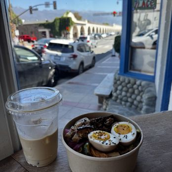 Rory's Other Place - Korean rice bowl with pork belly (to go) - Breakfast & Brunch Near Me - Ojai, California Rory's Other Place - Korean rice bowl with pork belly (to go) - Breakfast & Brunch Near Me - Ojai, California