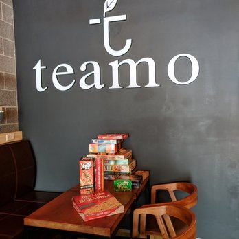 Teamo Tea Cafe - Inside. They have board games, tabletop games, card games, and other games for you to play for free. - Desserts Near Me - Sandy Springs, Georgia