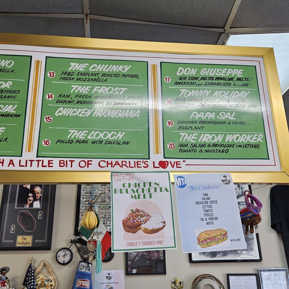 Charlie’s Sandwich Shop - menu part 2 08 2024 - Sandwiches Near Me - Brooklyn, New York Charlie’s Sandwich Shop - menu part 2 08 2024 - Sandwiches Near Me - Brooklyn, New York
