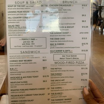 The Leaning Pear - Menu - Sandwiches Near Me - Wimberley, Texas The Leaning Pear - Menu - Sandwiches Near Me - Wimberley, Texas