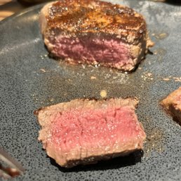 Perfect medium rare! Perfect medium rare!
