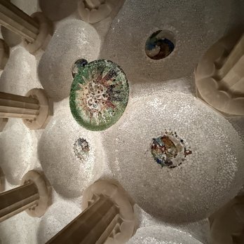 Parc Güell - Mosaic ceiling - Parks Near Me - Barcelona, B