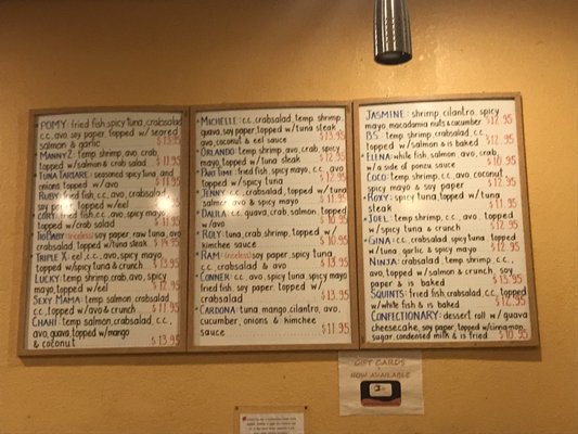 Menu photo 4 The Sushi Bar Miami, FL