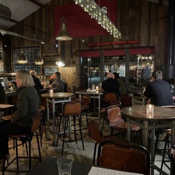 Tap & kitchen - Inside at the bar - Wine Bars Near Me - Oundle, NTH