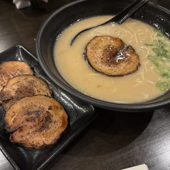 Blackbeard Ramen - Kid's tonkotsu ramen with an order of extra chashu - Ramen Near Me - Cliffside Park, New Jersey Blackbeard Ramen - Kid's tonkotsu ramen with an order of extra chashu - Ramen Near Me - Cliffside Park, New Jersey