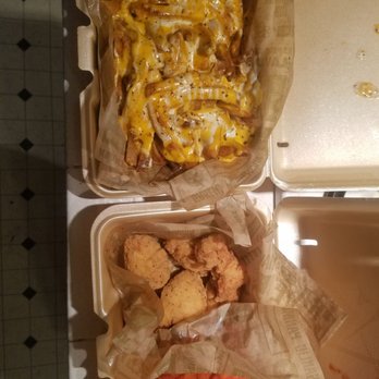 Wingstop - Something different..voodoo fries and boneless original hot and lemon pepper - Chicken Wings Near Me - Rosemead, California