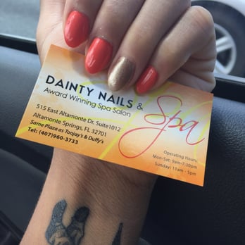 Dainty Nails and Spa - Nail Salons Near Me - Altamonte Springs, Florida