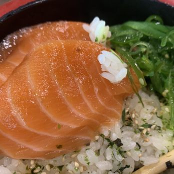 EBISU - Salmon chirashi. - Japanese Near Me - Elk Grove, California EBISU - Salmon chirashi. - Japanese Near Me - Elk Grove, California